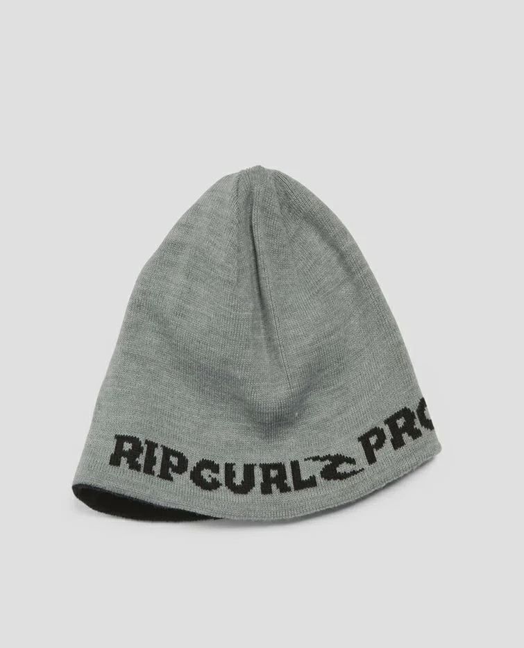 RIPCURL MENS BELLS PRO 26 SKULL BEANIE - WASHED BLACK