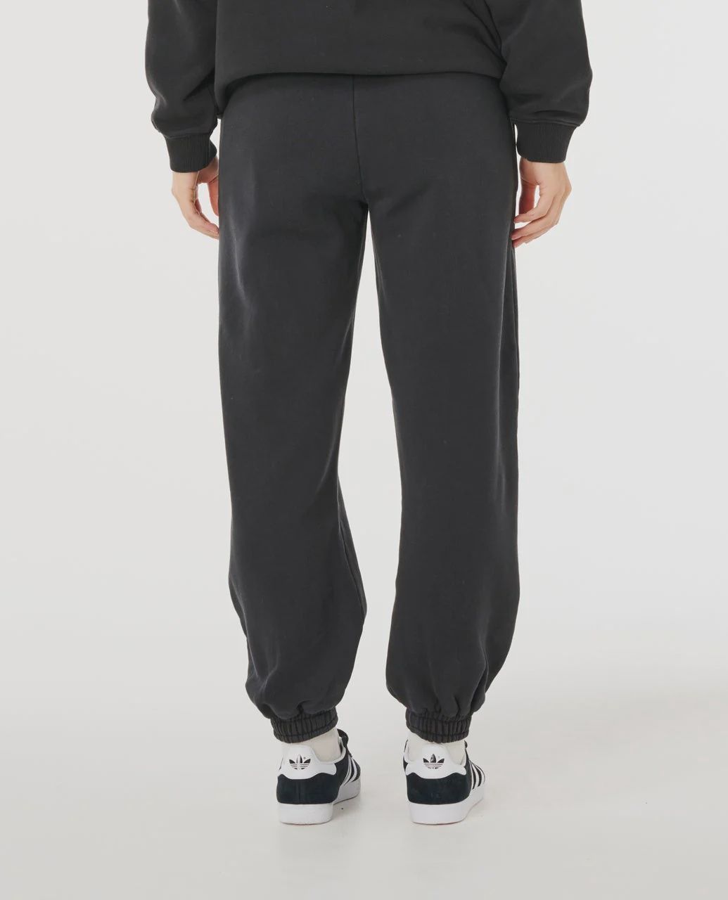 RIPCURL WOMENS VARSITY SPORTS TRACK PANT - BLACK