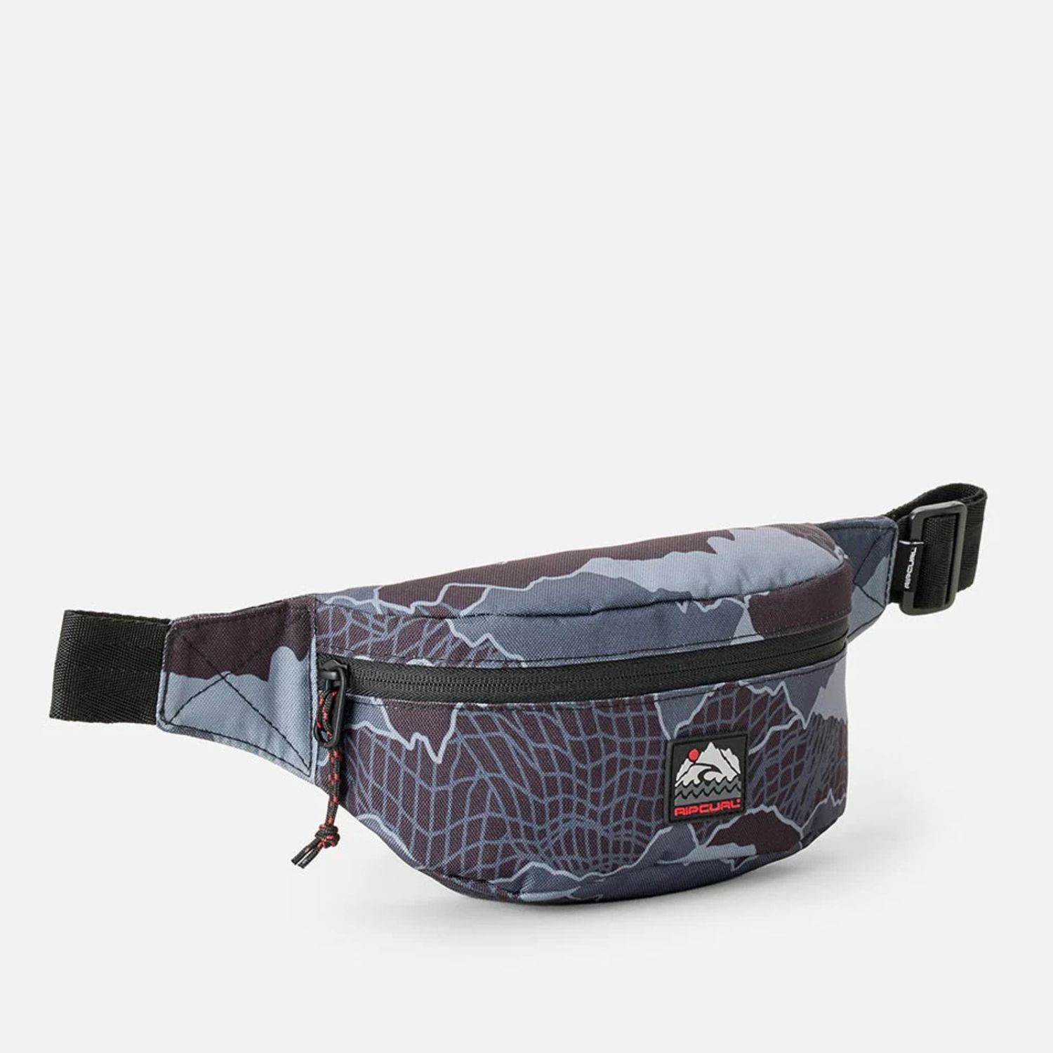 RIPCURL MENS WAIST BAG SEARCH CAMO - BLACK/GREY