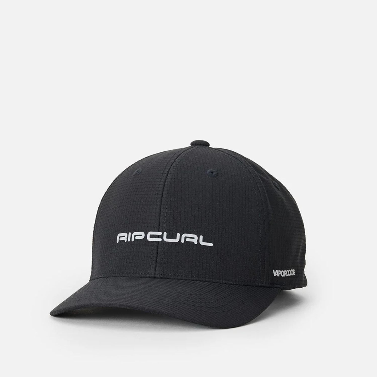RIPCURL MENS VAPORCOOL AEROTECH FLEXFIT CAP - BLACK