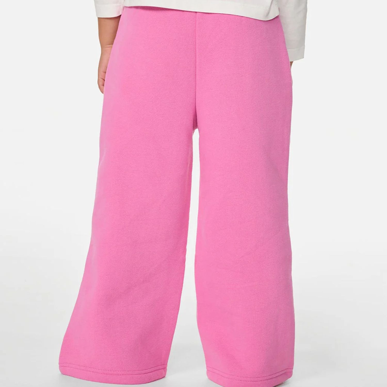 RIPCURL TODDLER GIRLS SURF PUFF WIDE LEG TRACK PANT - HOT PINK