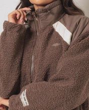RIPCURL WOMENS ANTI-SERIES POLAR FLEECE JACKET - BROWN