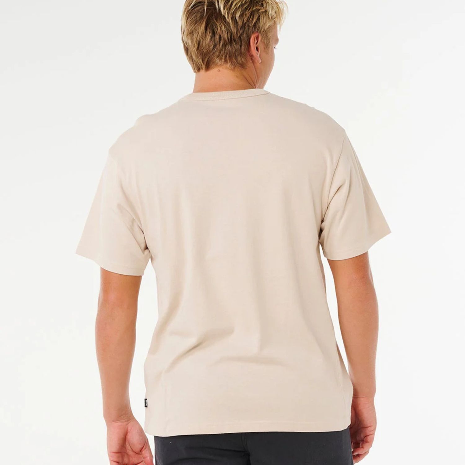 RIPCURL MENS PREMIUM SURF WETTIE S/S TEE - VINTAGE WHITE