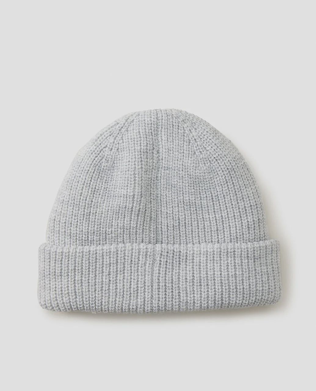 RIPCURL MENS PILL SHALLOW BEANIE - GREY HEATHER