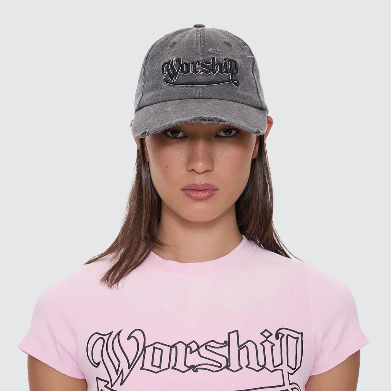 WORSHIP MENS DEVILISH DADS CAP - BLACK ACID
