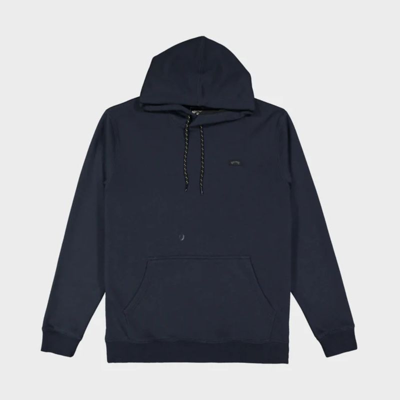 BILLABONG MENS SHORELINE PULLOVER HOOD - DARK BLUE