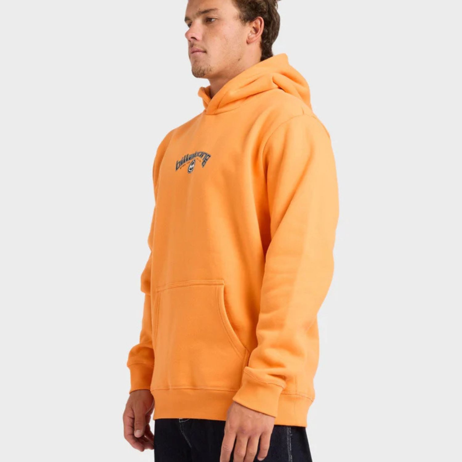 BILLABONG MENS SPEC BIO ARCH POP HOOD - DUSTY ORANGE