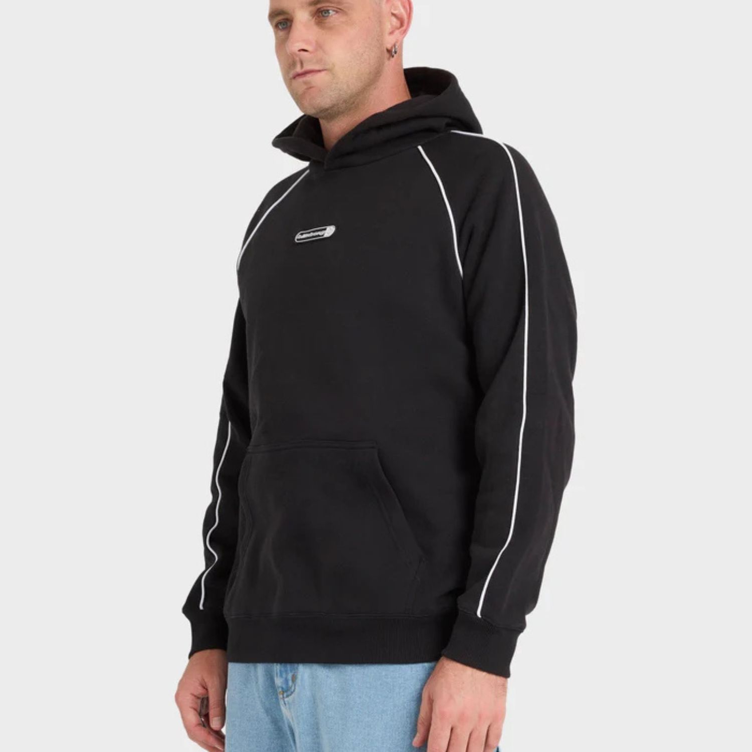 BILLABONG MENS SPEC 73 ORBIT POP HOOD - BLACK