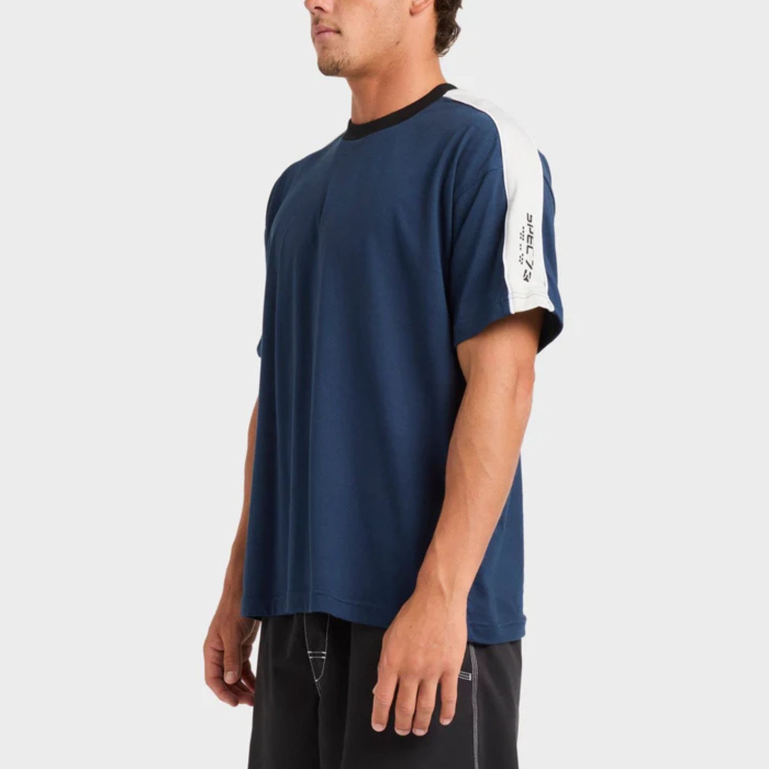 BILLABONG MENS SPEC 73 ICONIC SS TEE - VINTAGE INDIGO