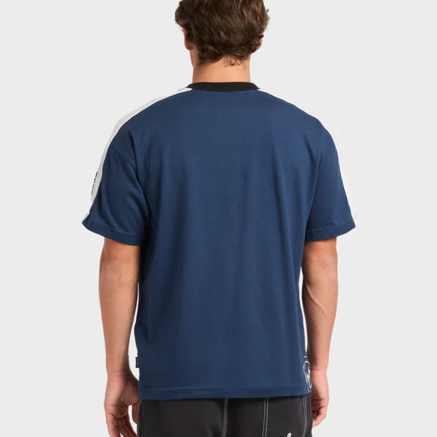 BILLABONG MENS SPEC 73 ICONIC SS TEE - VINTAGE INDIGO