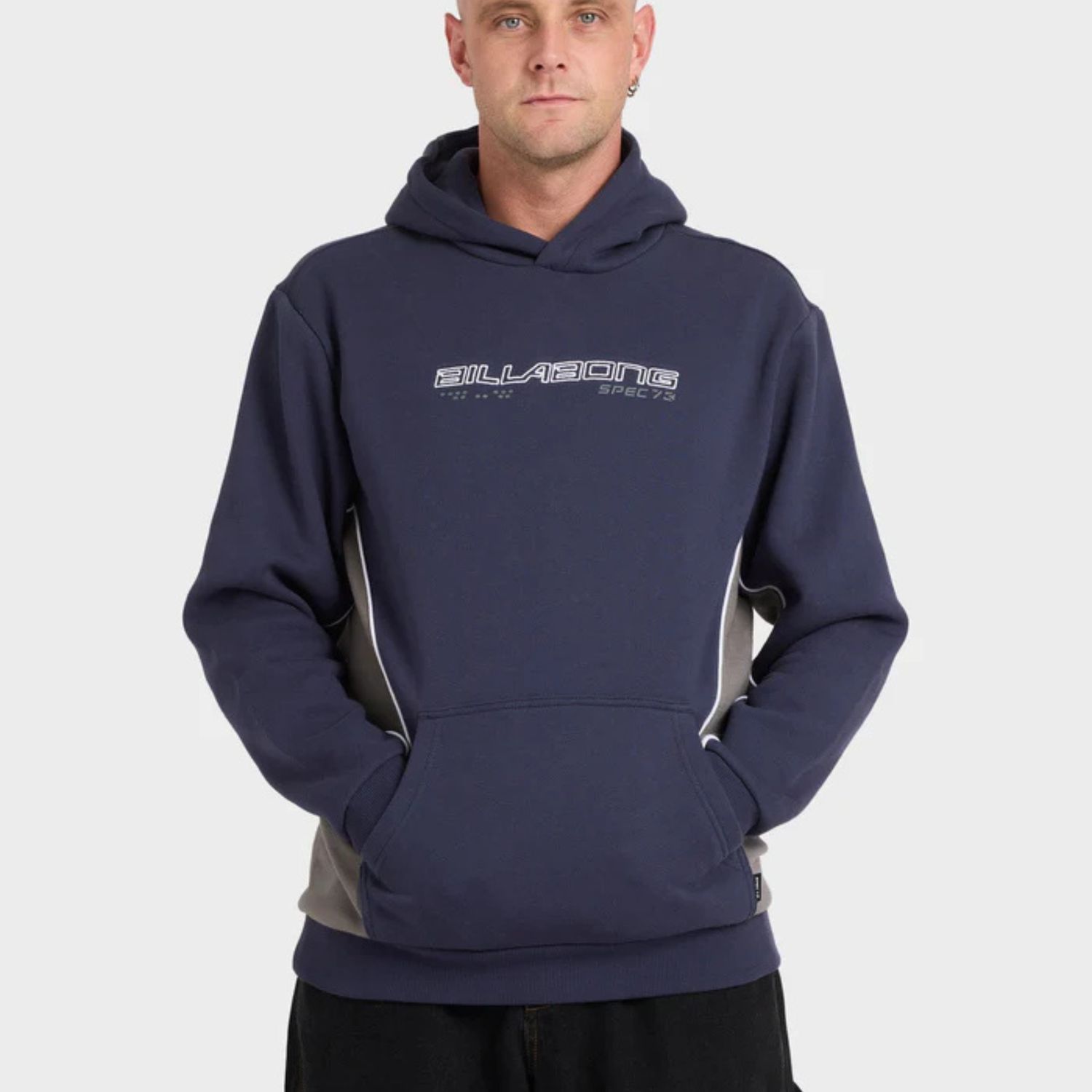 BILLABONG MENS SPEC 73 POP HOOD - VINTAGE INDIGO