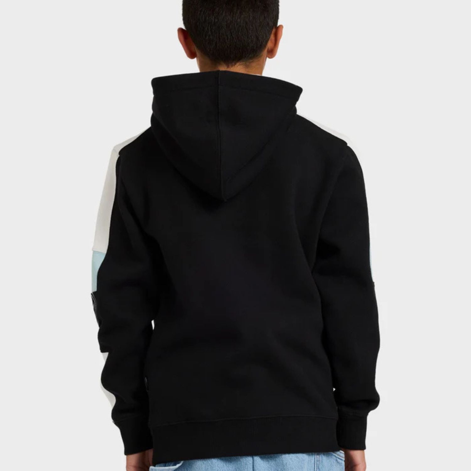 BILLABONG TEEN BOYS SPEC 73 POP MOCK HOOD - BLACK