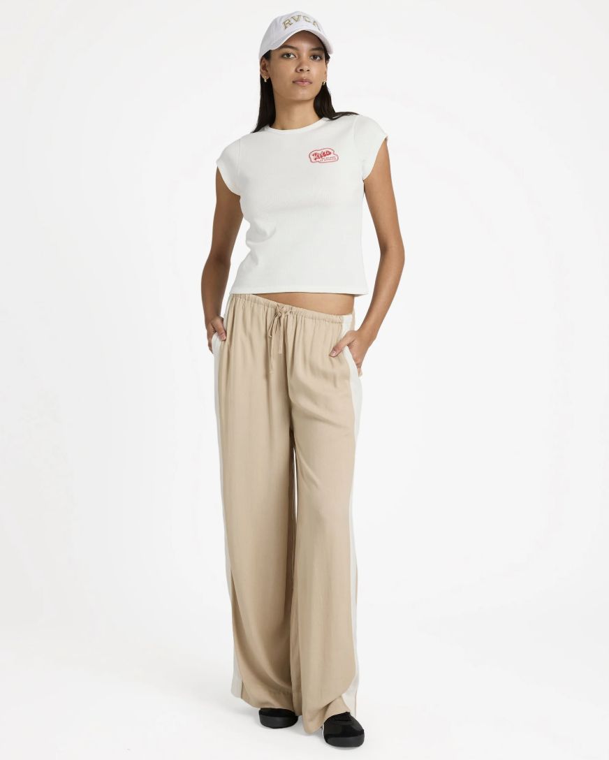 RVCA WOMENS HOLIDAY PANT - OXFORD TAN