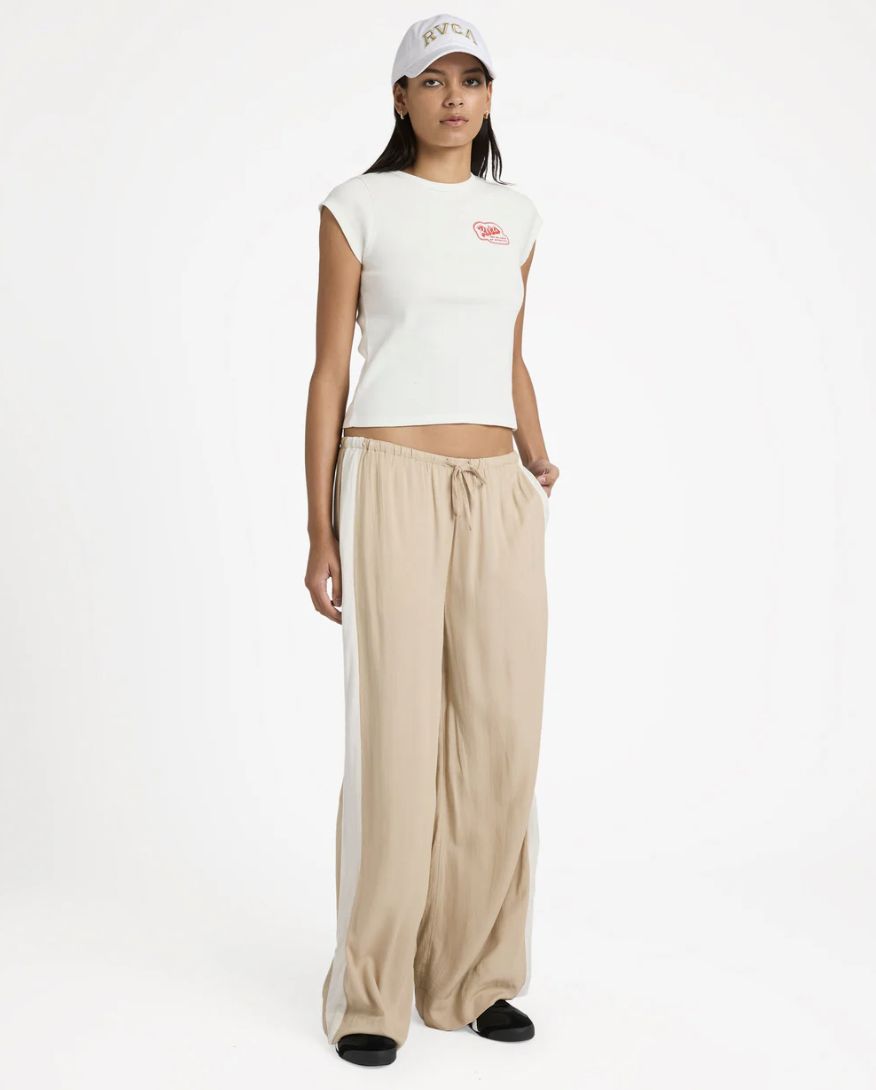 RVCA WOMENS HOLIDAY PANT - OXFORD TAN