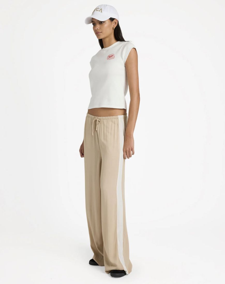 RVCA WOMENS HOLIDAY PANT - OXFORD TAN