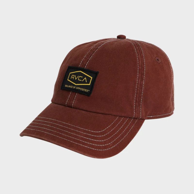 RVCA WOMENS DAYSHIFT OVERTIME CAP - TERRA BROWN