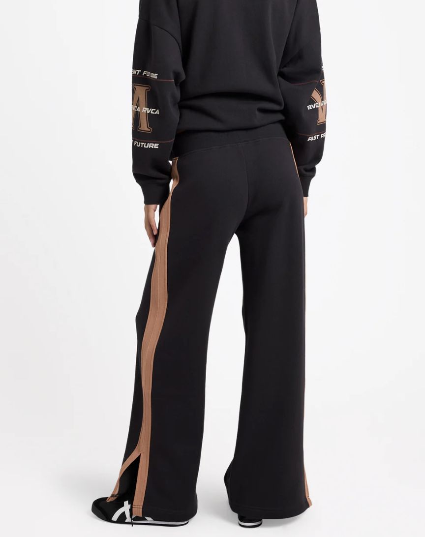 RVCA WOMENS BENCHWARMER PANT - WASHED BLACK