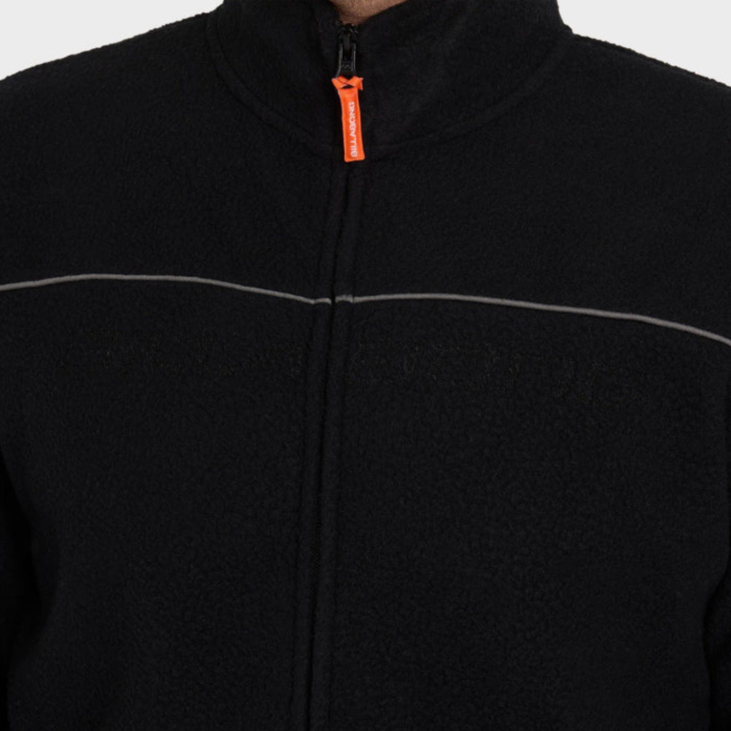 BILLABONG MENS SPEC 73 POLAR ZIP THRU FLEECE - BLACK