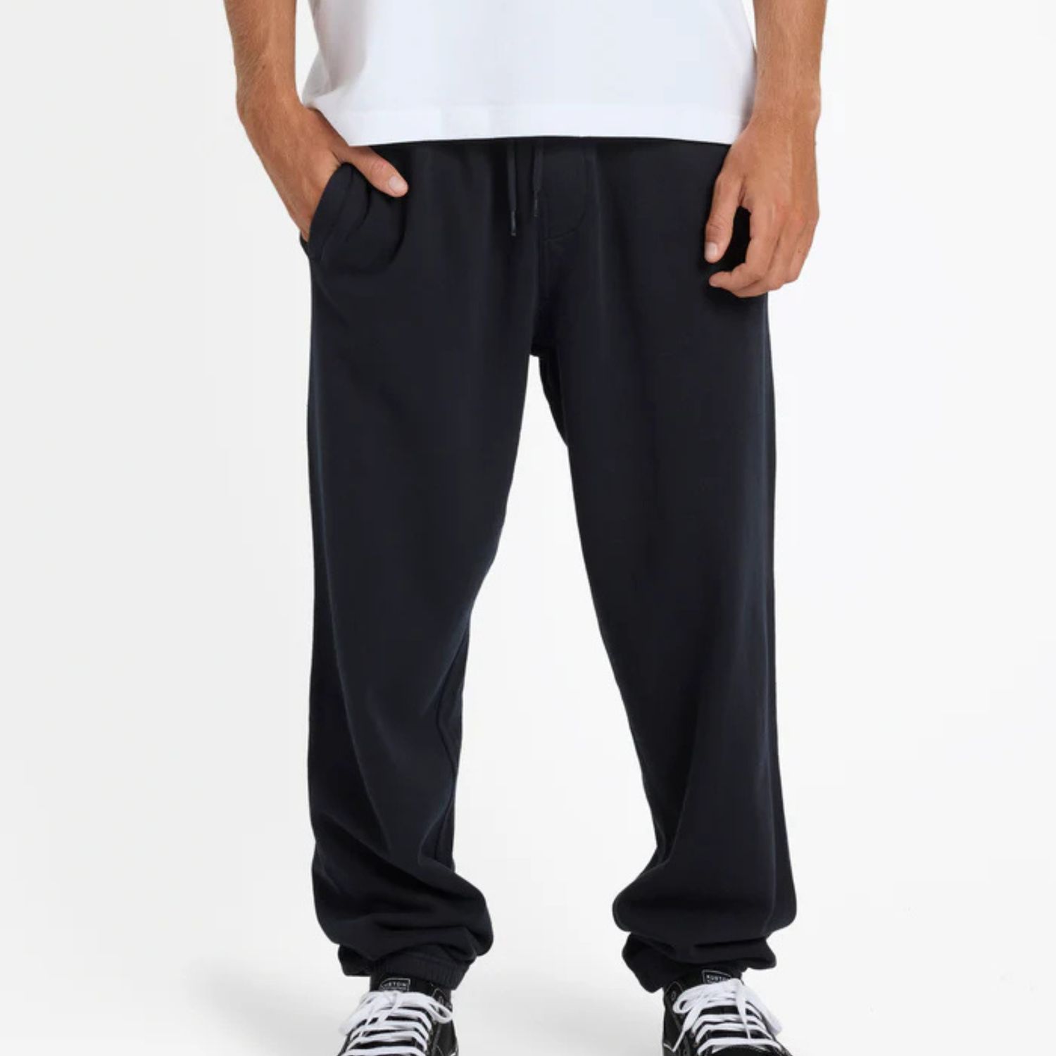 BILLABONG MENS PREMIUM WAVE WASH TRACK PANT - BLACK