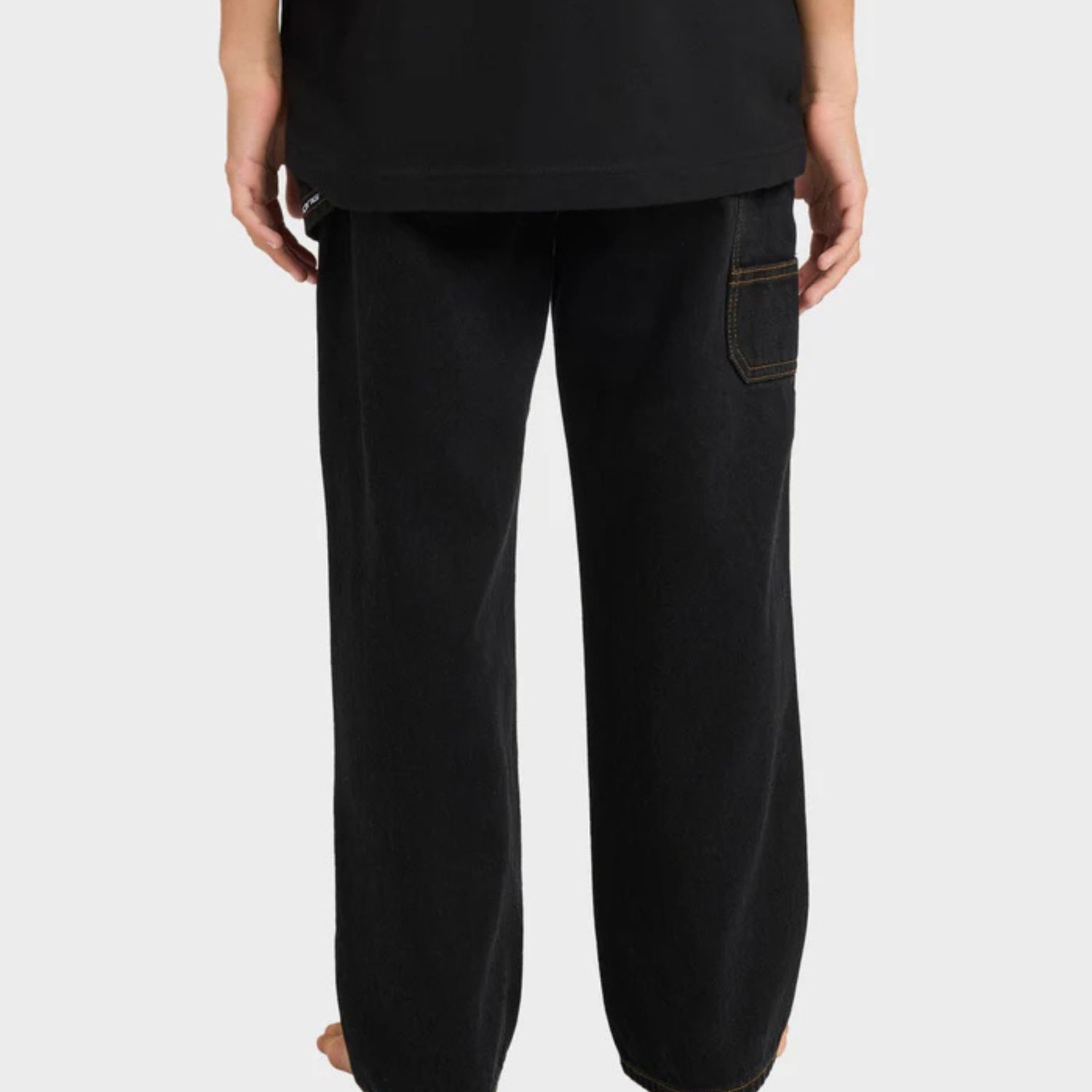 BILLABONG TEEN BOYS SPEC 73 CHROME JEAN - WASHED BLACK