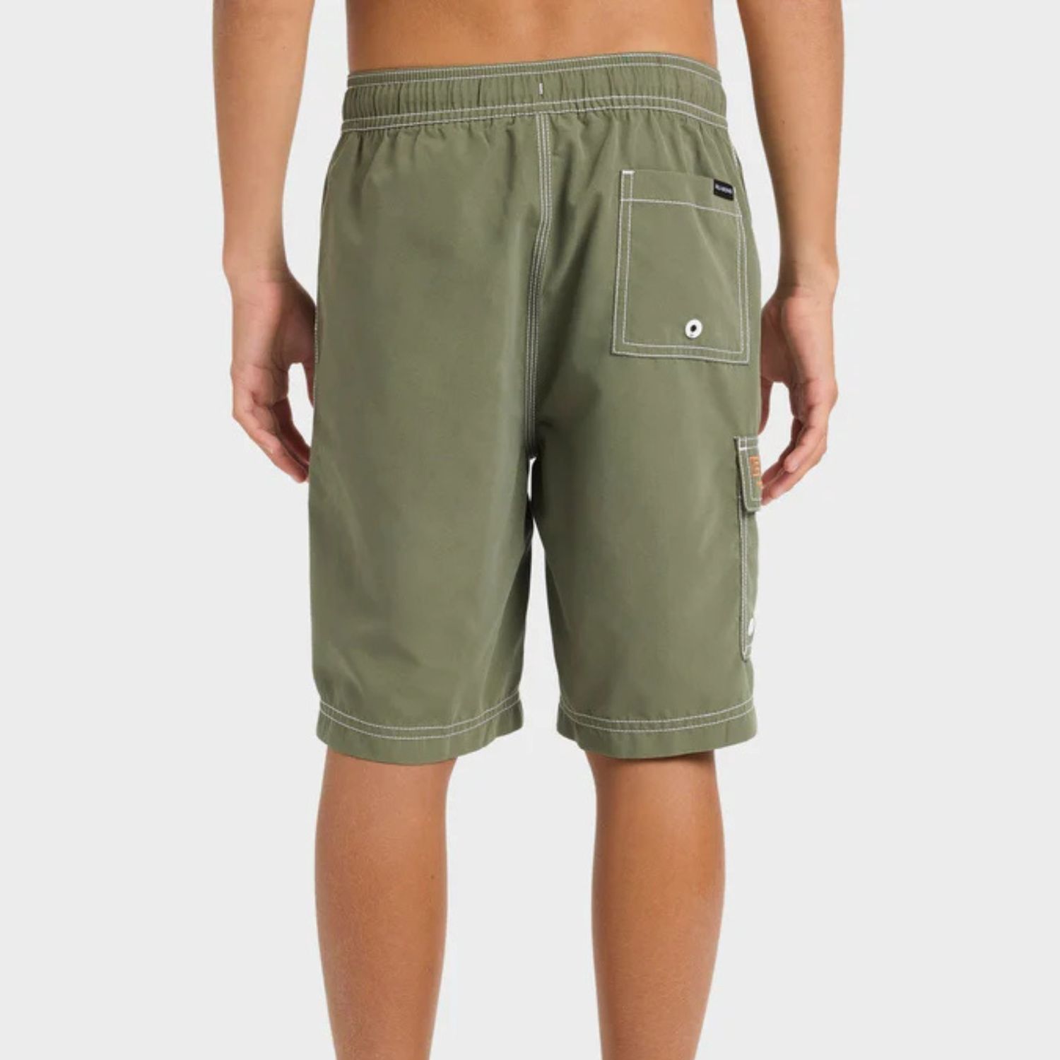 BILLABONG TEEN BOYS THROW ON BOARDSHORT - CYPRESS GREEN