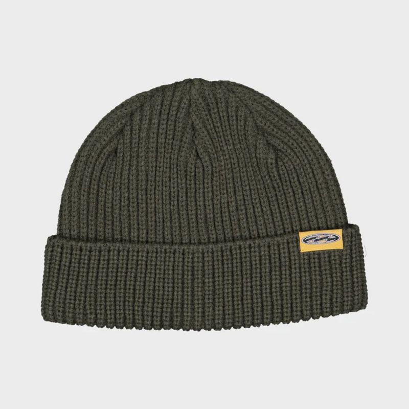 BILLABONG MENS BAD DOG BEANIE - RIFLE GREEN