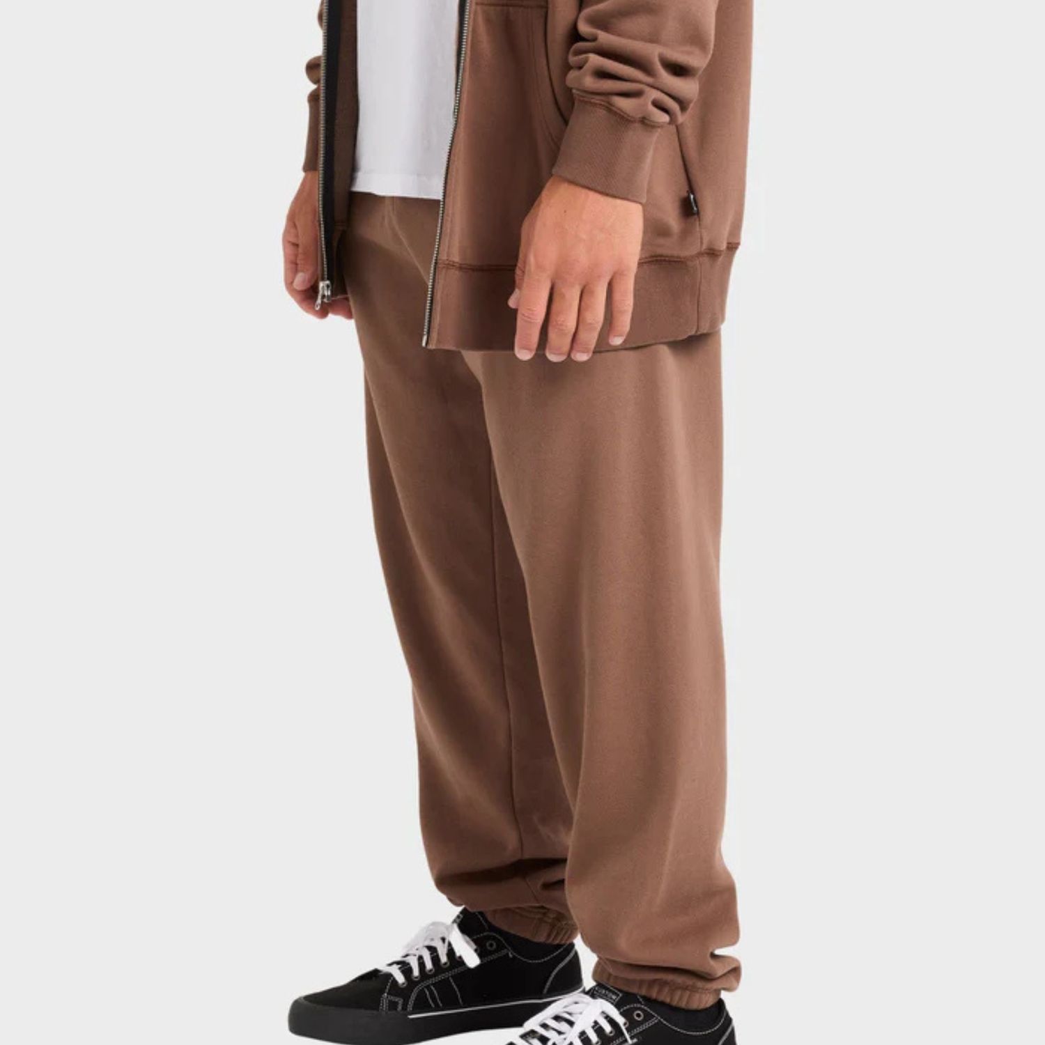 BILLABONG MENS PREMIUM WAVE WASH TRACK PANT - MOCHA