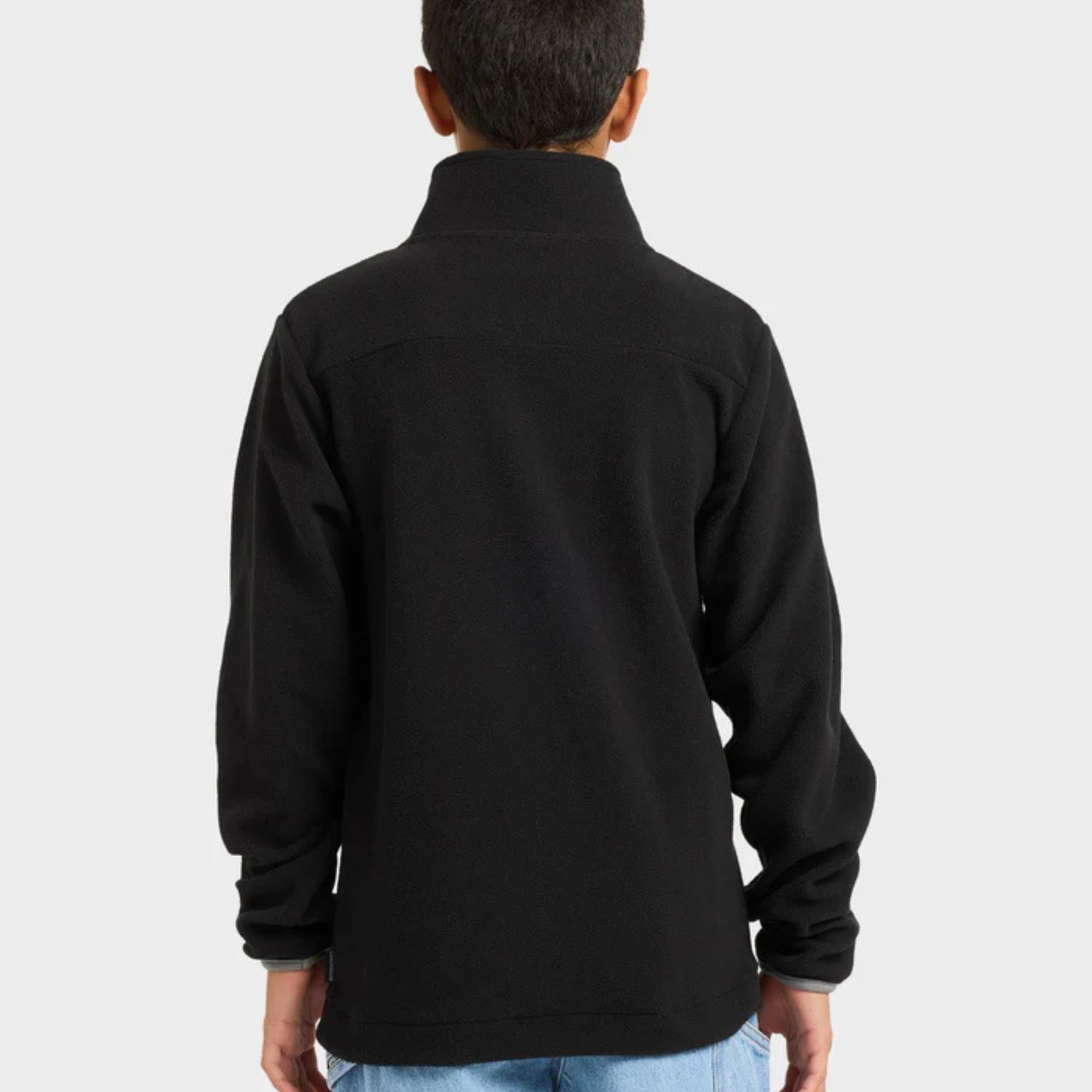 BILLABONG TEEN BOYS SPEC POLAR ZIP THRU - BLACK