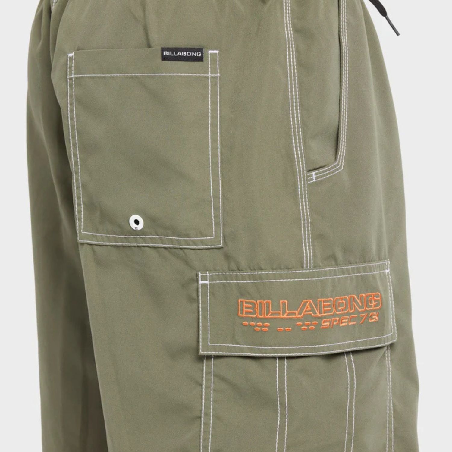 BILLABONG MENS THROW ON BOARDSHORT - CYPRESS GREEN