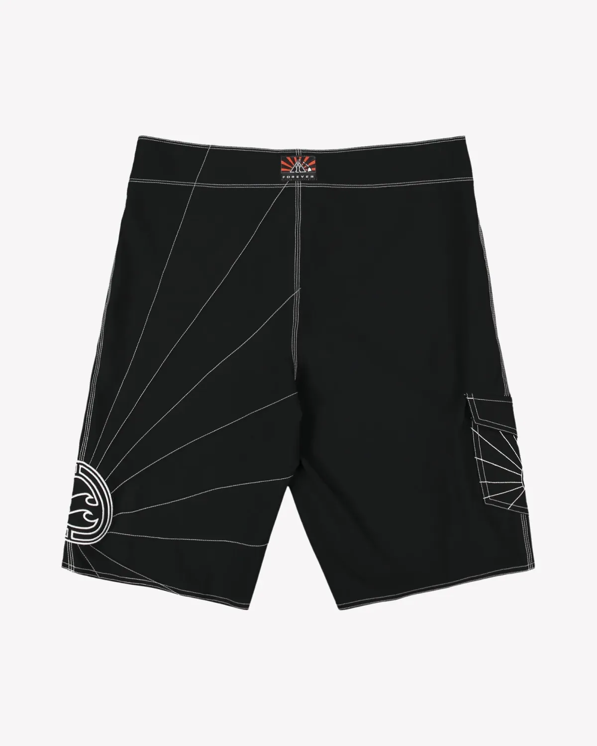 BILLABONG MENS A.I. RISING SUN PRO FITTED BOARDSHORT - BLACK
