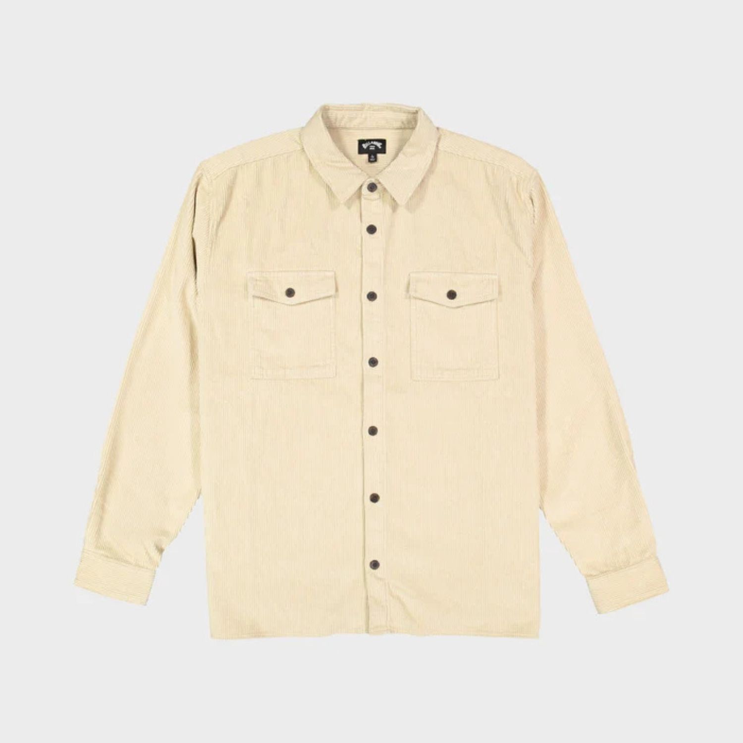 BILLABONG MENS BONG DAYS LS SHIRT - DESERT KHAKI