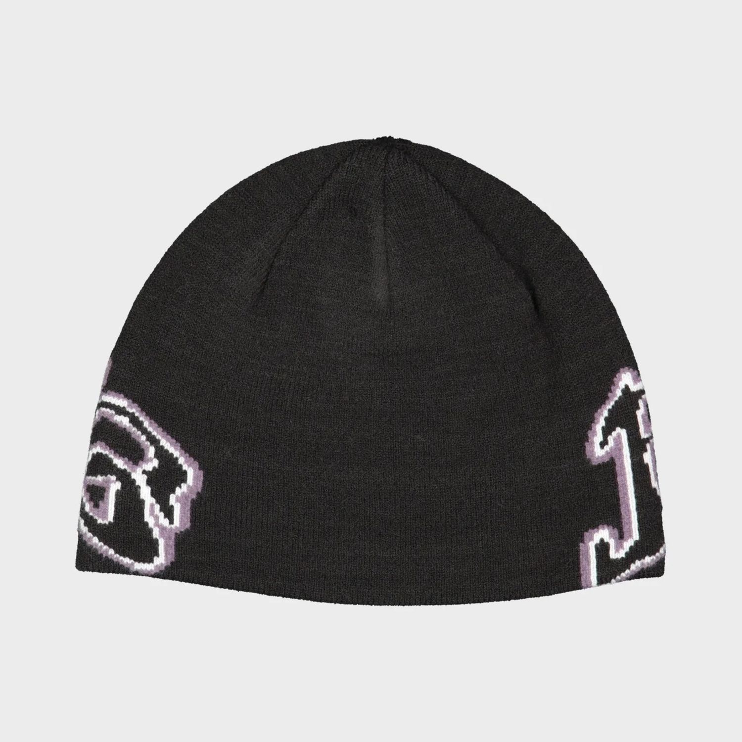 BILLABONG MENS BAD DOG SKULL BEANIE - BLACK