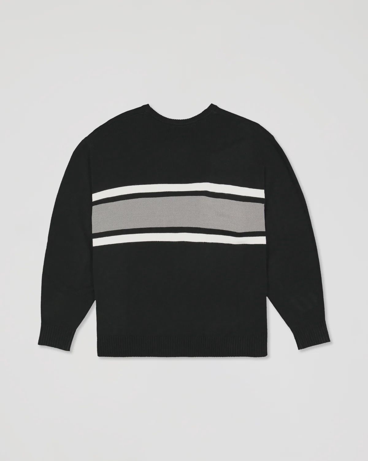 BILLABONG MENS SPEC 73 PANEL KNIT SWEATER - BLACK