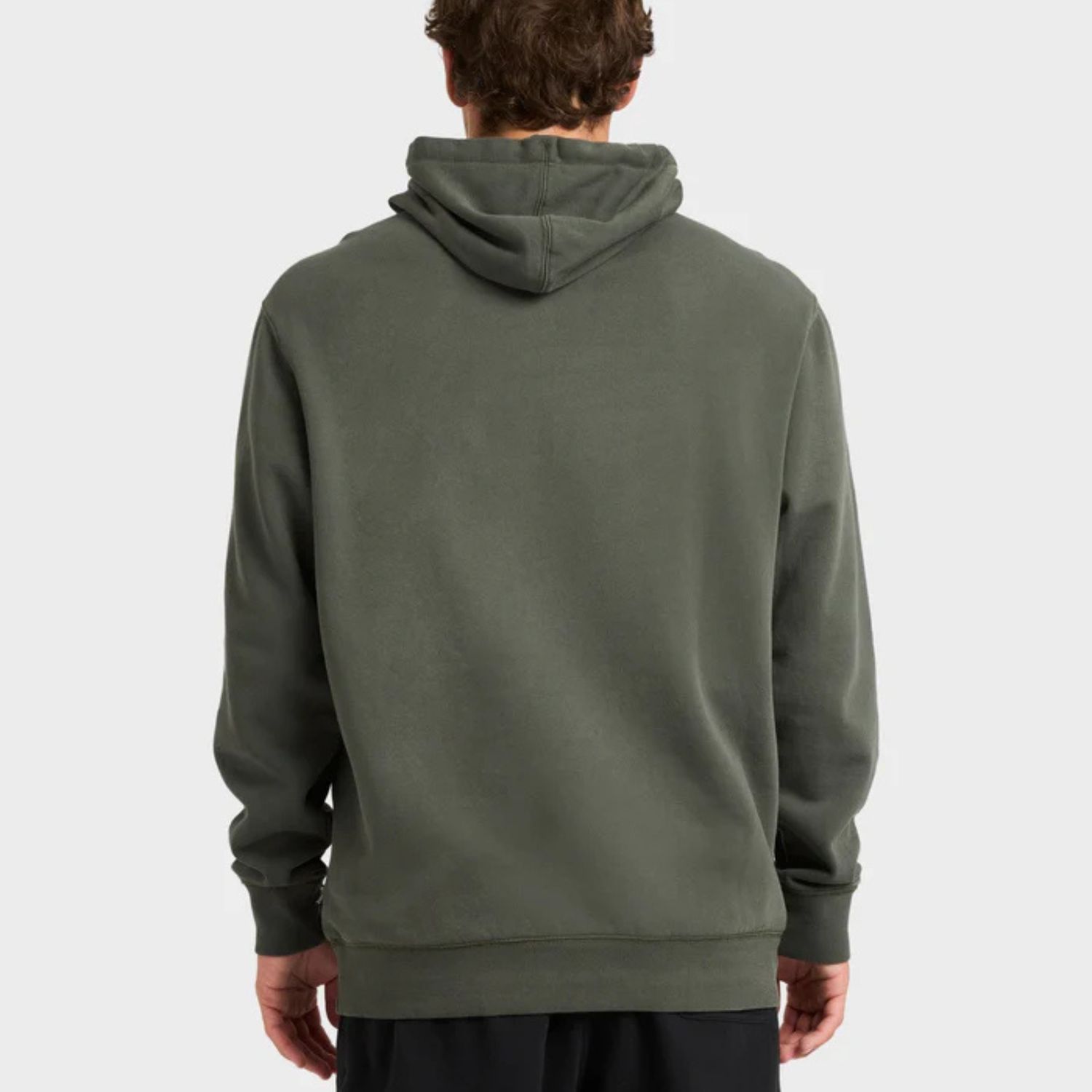 BILLABONG MENS PREMIUM WAVE WASH PULLOVER HOOD - DEEP FOREST