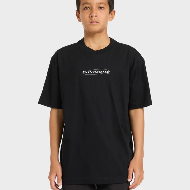 BILLABONG TEEN BOYS SPEC 73 ORBIT SS TEE - BLACK