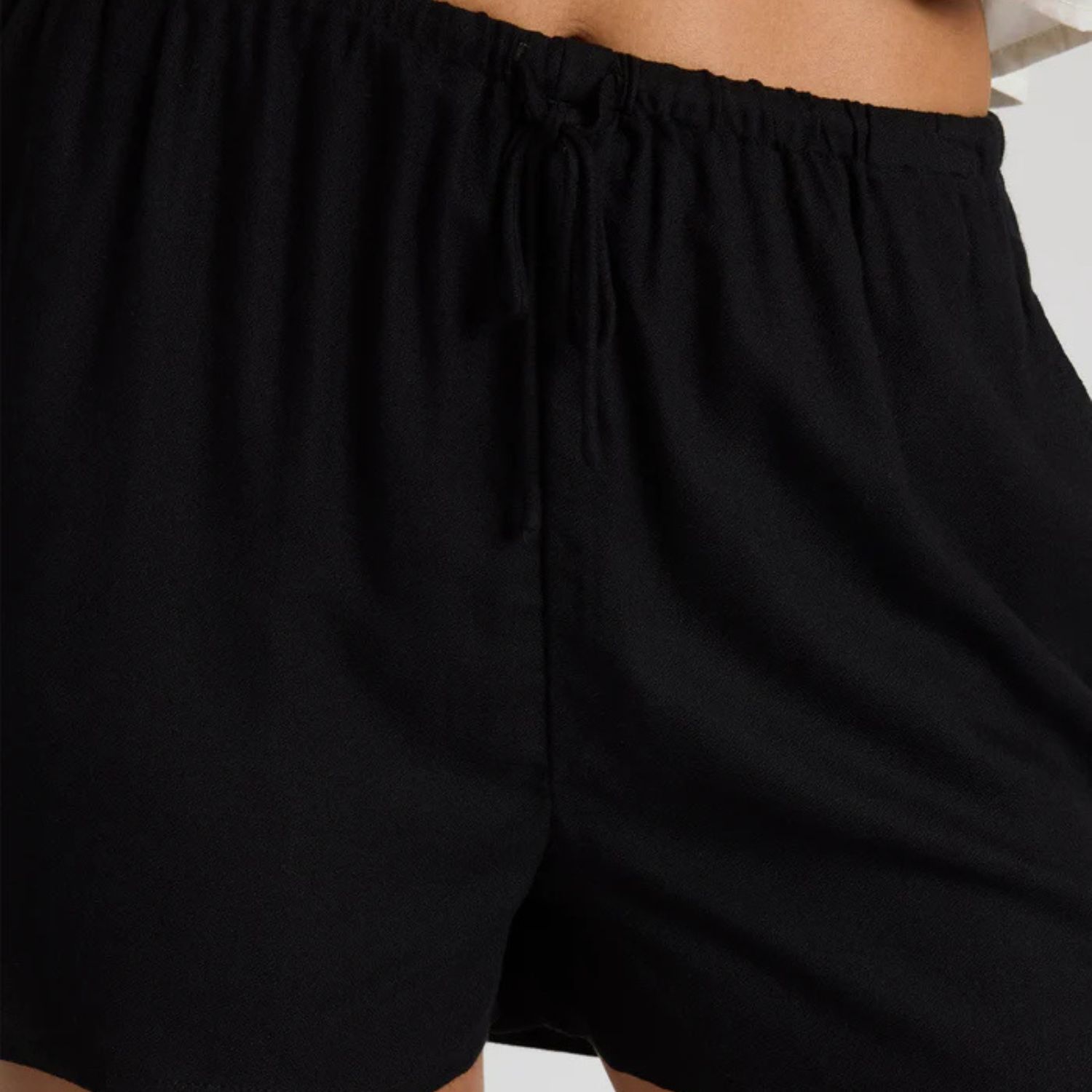 RVCA WOMENS RAYA SHORT - RVCA BLACK