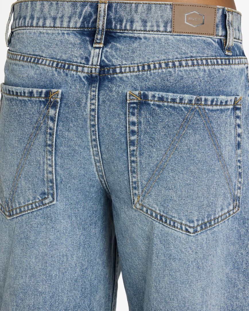 RVCA WOMENS LOOSEY DENIM PANT - BALSAM