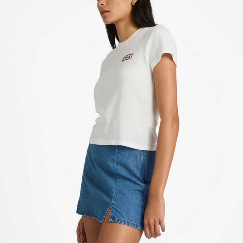 RVCA WOMENS HARLOW SKIRT - CRYSTAL BLUE