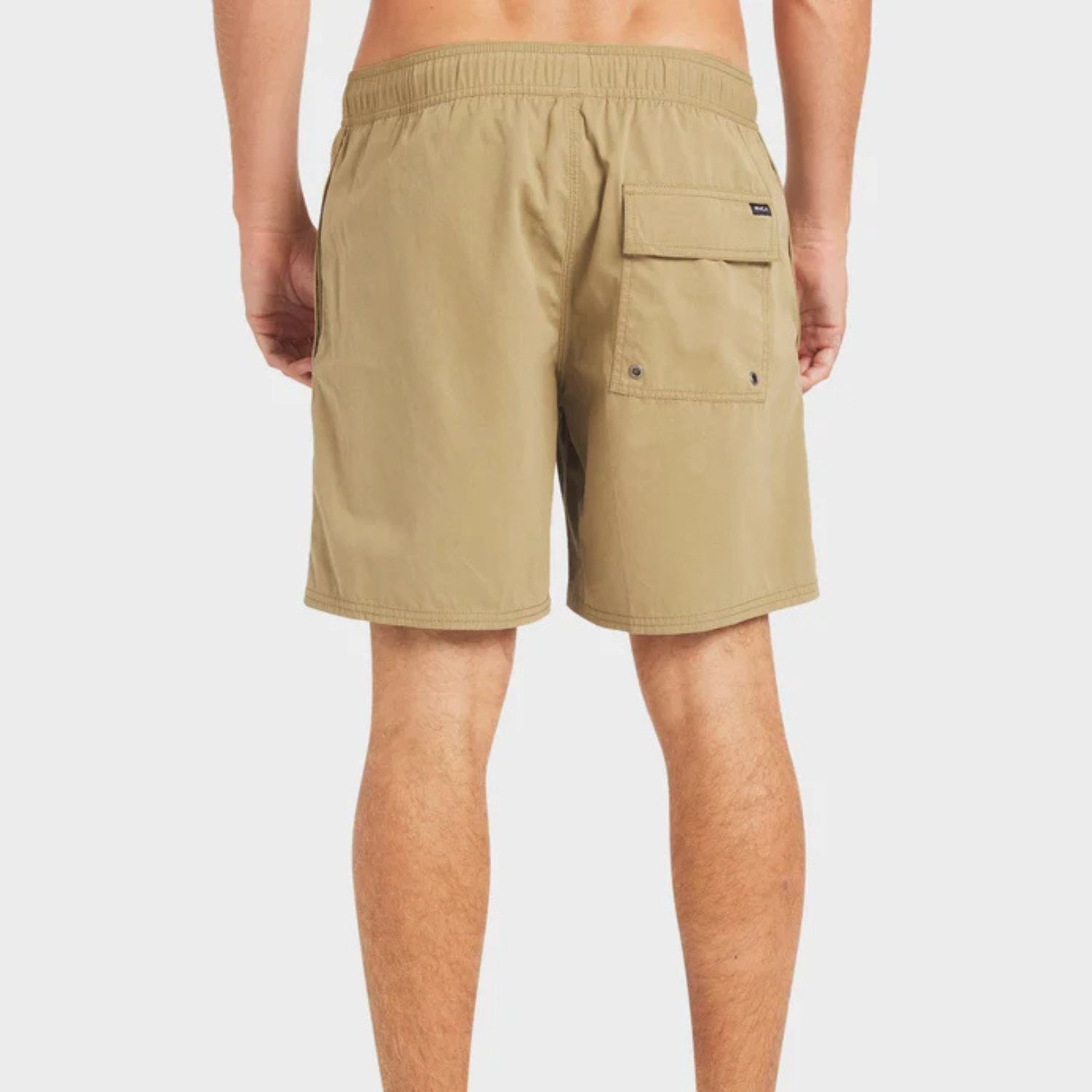 RVCA MENS OPPOSITES ELASTIC 2 17 SHORT - COYOTE