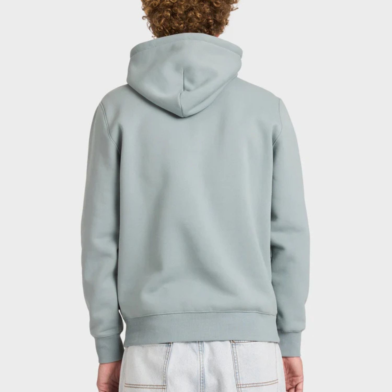 RVCA MENS VA TORN HOOD - LEAD