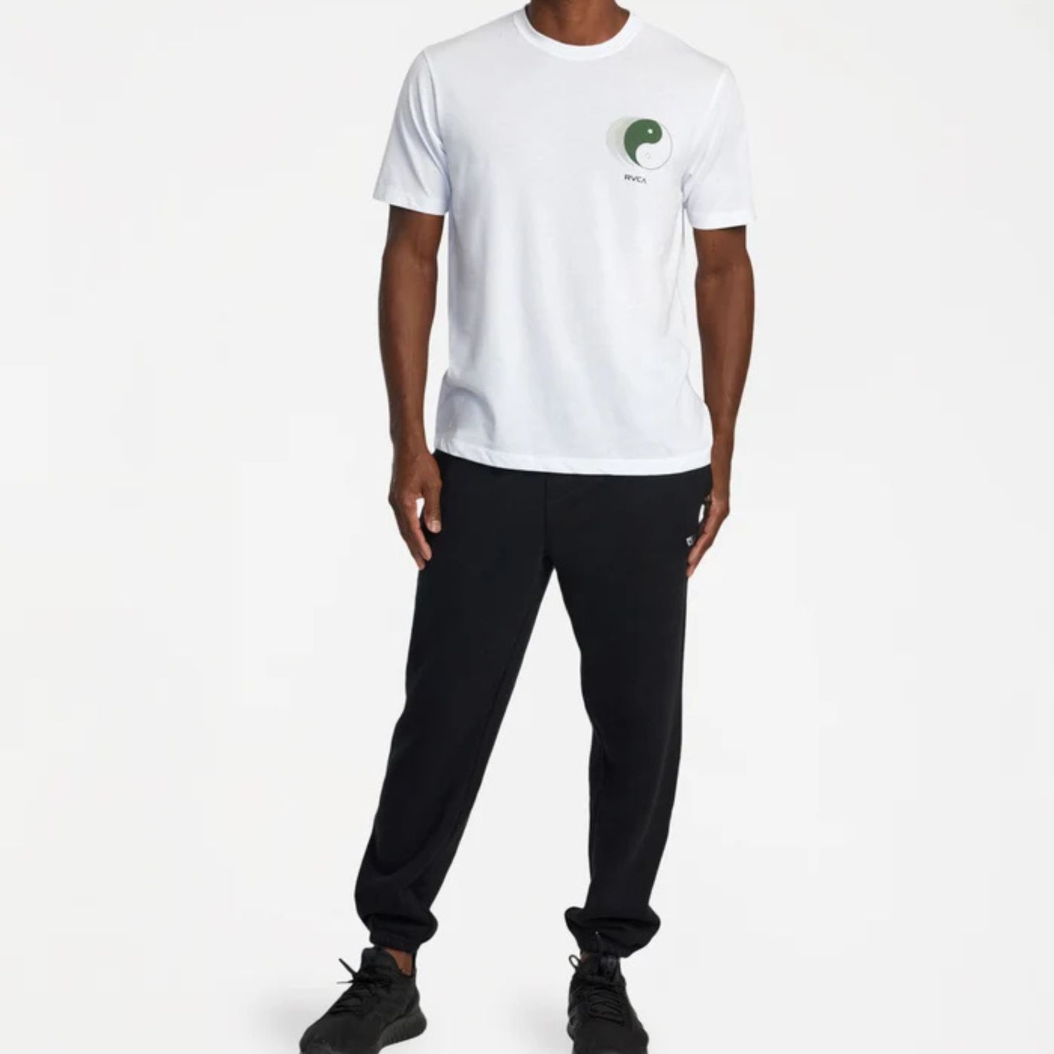 RVCA MENS VA ESSENTIAL SWEATPANT - BLACK