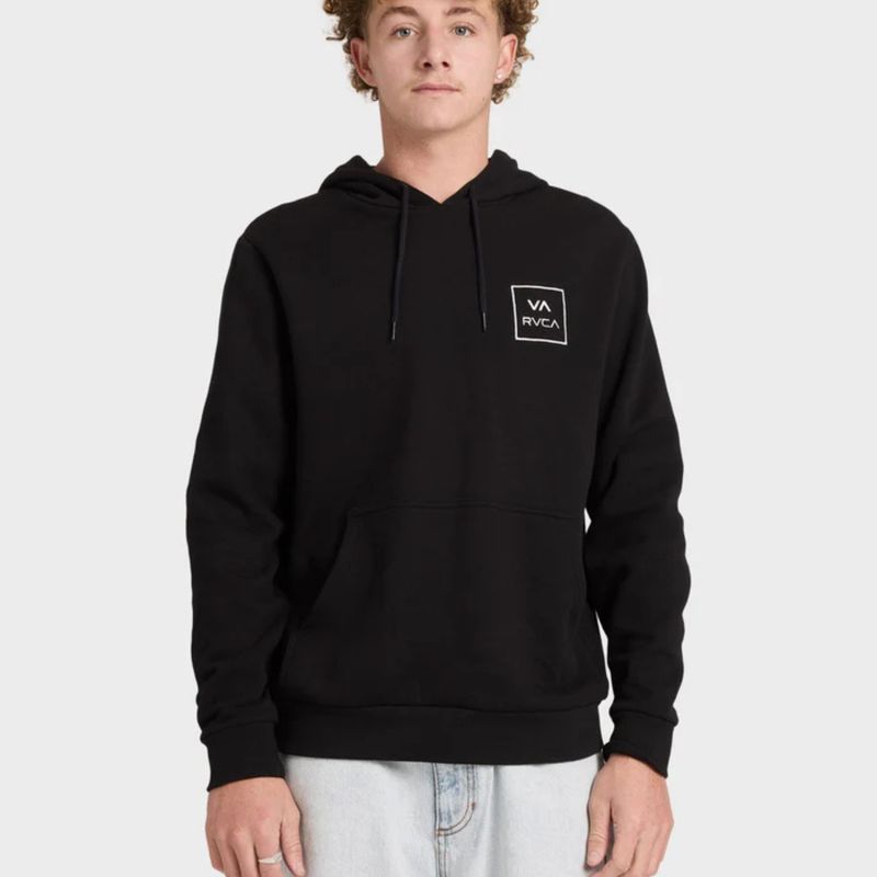 RVCA MENS RVCA ALL THE WAYS HOODIE - RVCA BLACK