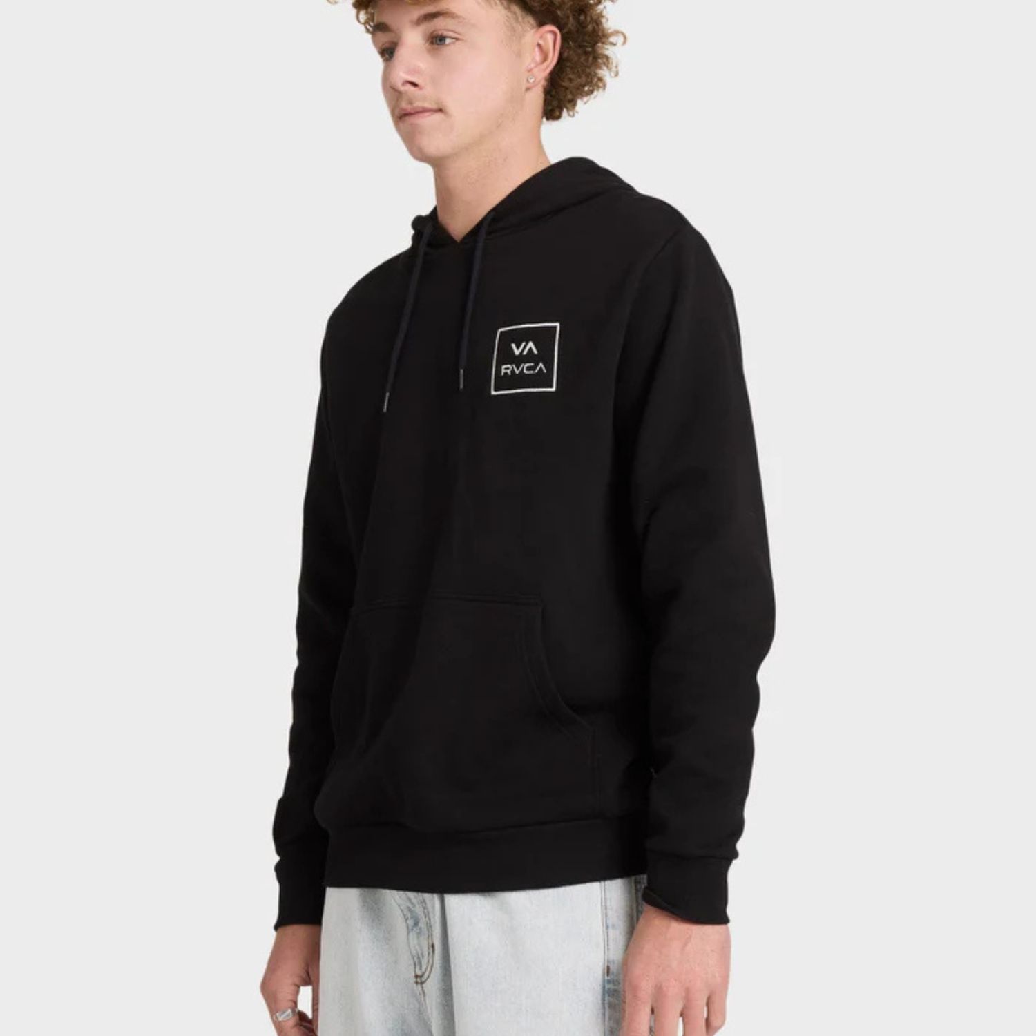 RVCA MENS RVCA ALL THE WAYS HOODIE - RVCA BLACK