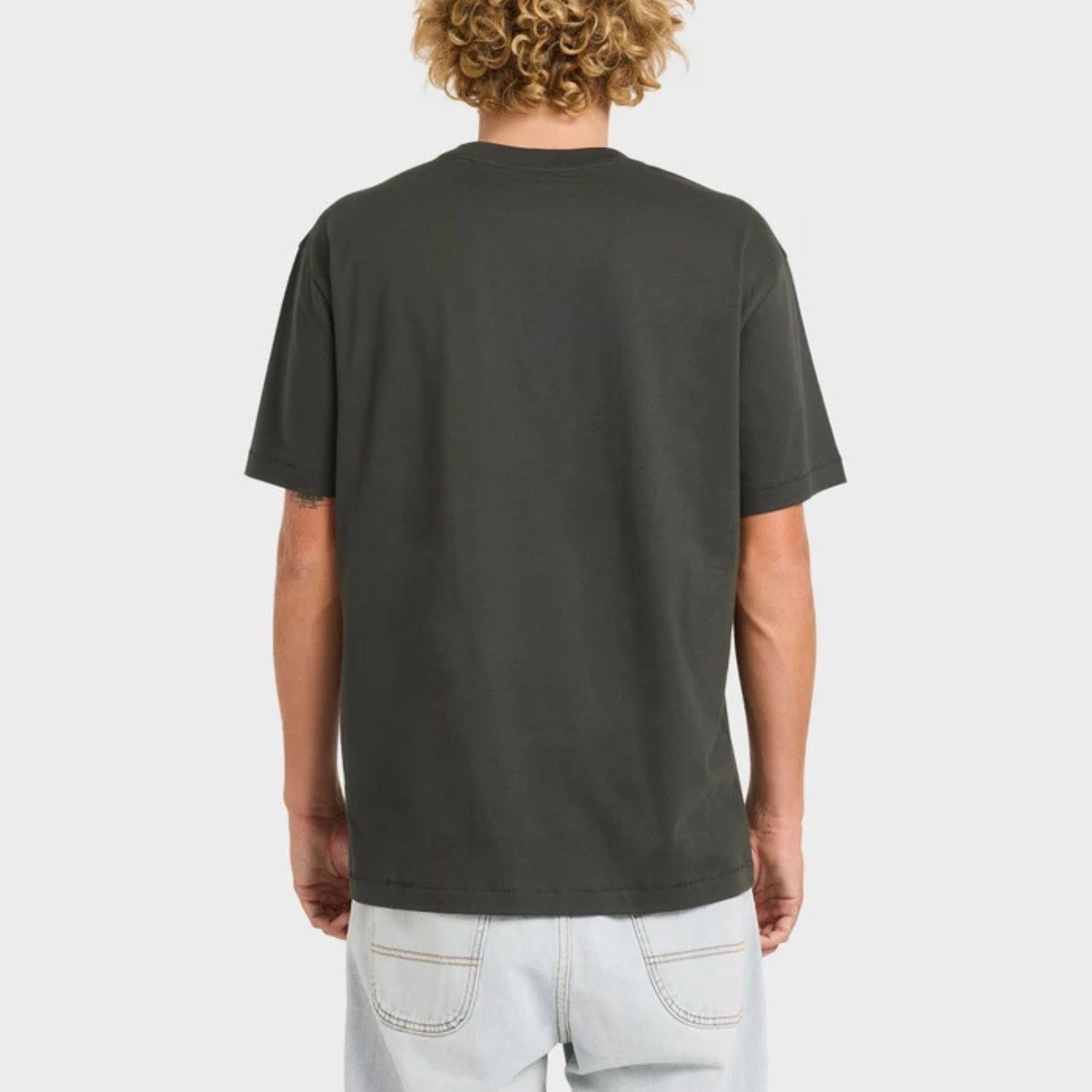 RVCA MENS RATNEST SS TEE - PIRATE BLACK