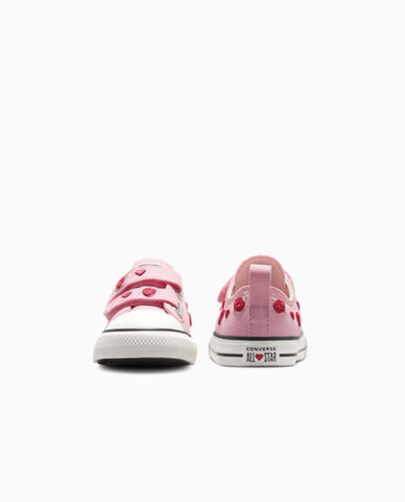 CONVERSE INFANT CT VALENTINES 2V LOW - VINTAGE WHITE/NEW FOUND BLOOM