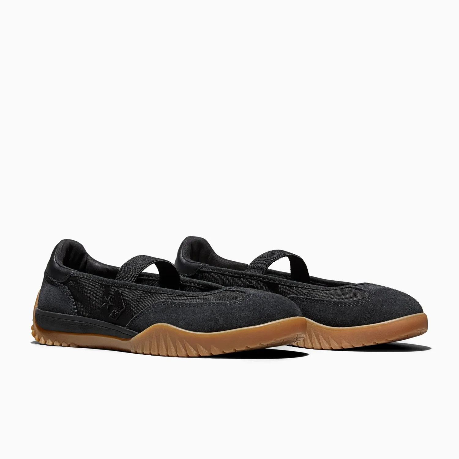 CONVERSE UNISEX RUN STAR TRAINER BALLET FLAT - BLACK/BLACK/GUM