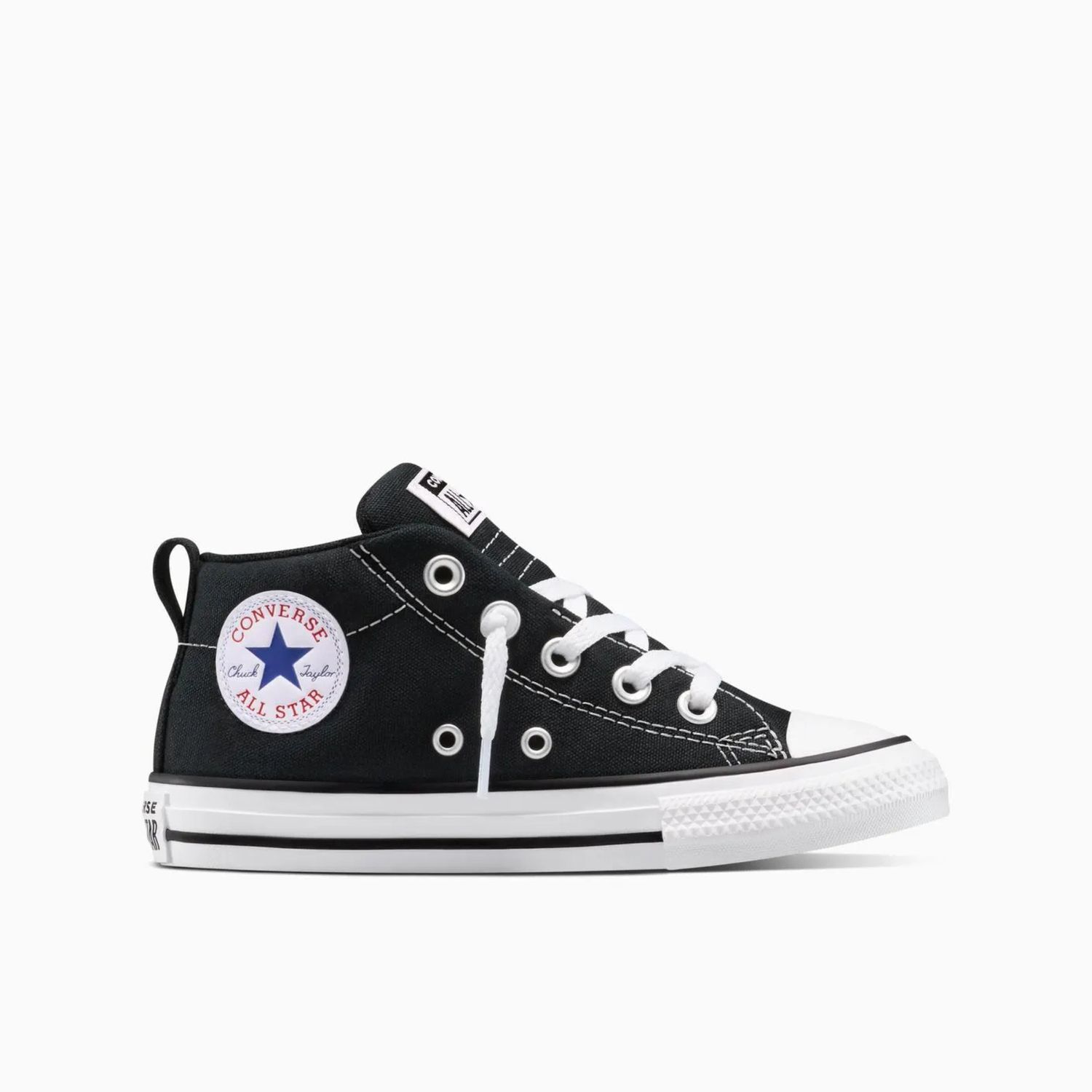 CONVERSE YOUTH KID CT STREET MID - BLACK/WHITE/BLACK