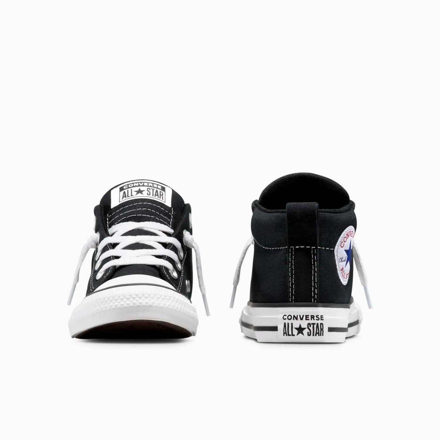 CONVERSE YOUTH KID CT STREET MID - BLACK/WHITE/BLACK