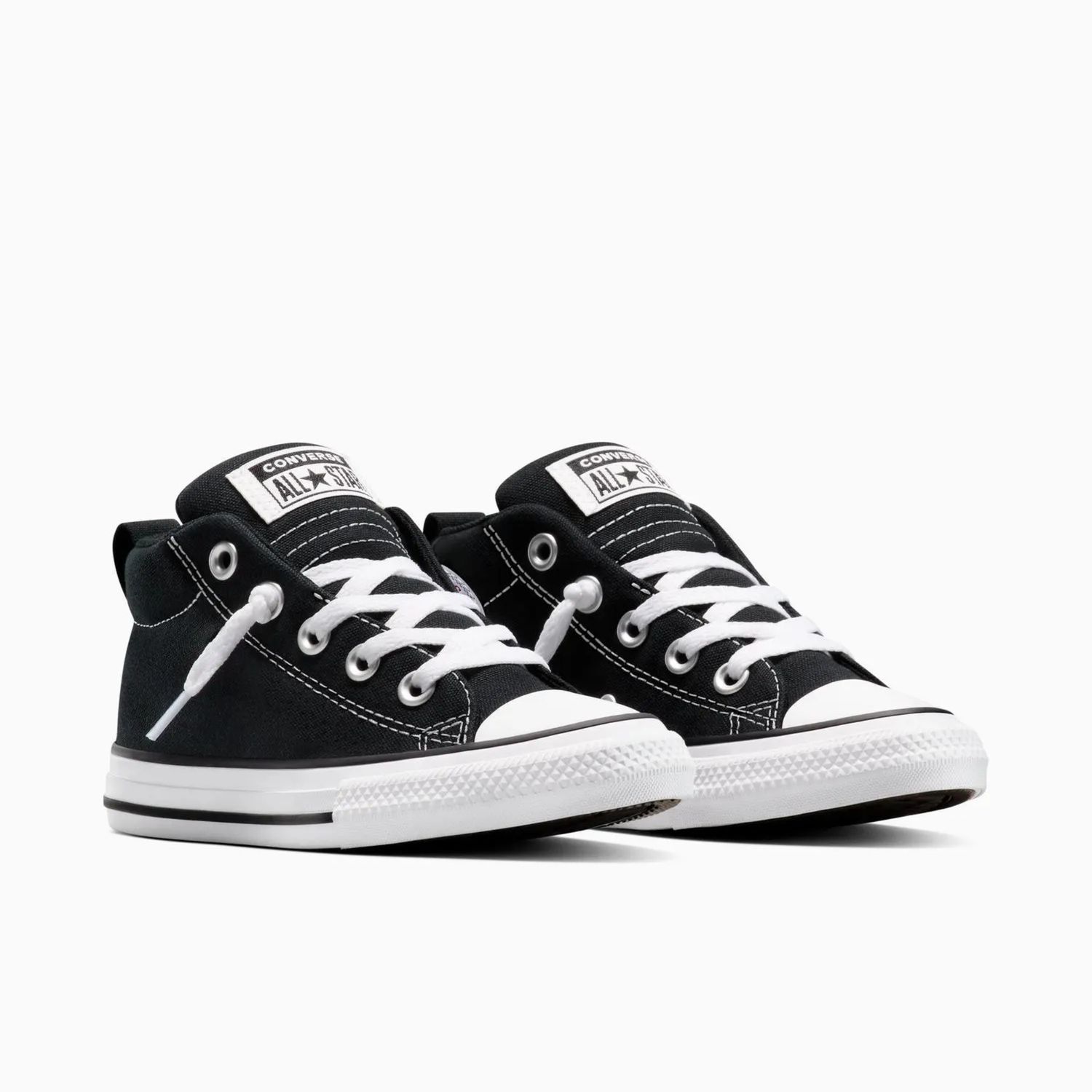 CONVERSE YOUTH KID CT STREET MID - BLACK/WHITE/BLACK
