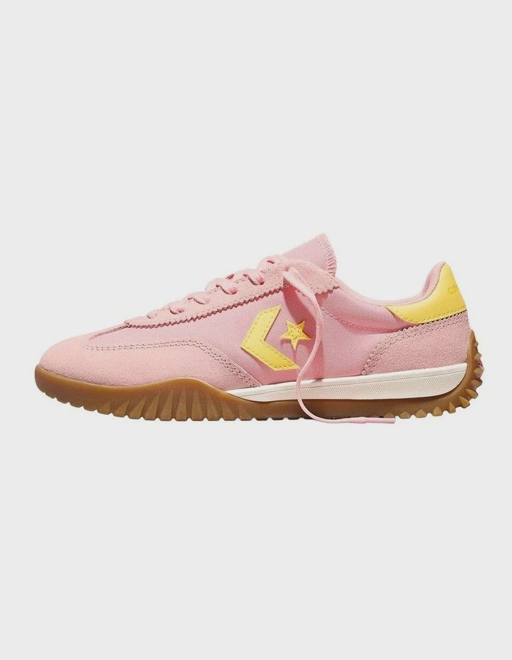 CONVERSE WOMENS RUN STAR TRAINER LOW - OK BLOOMER/SUNNY OUTLOOK/GUM